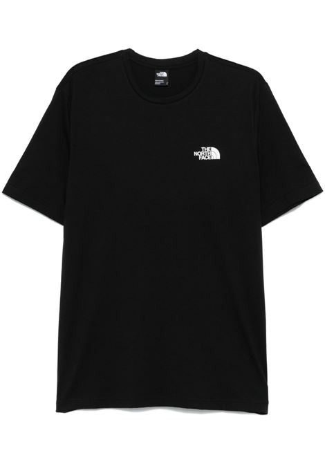 simple dome t-shirt man black THE NORTH FACE | NF0A87NGJK31